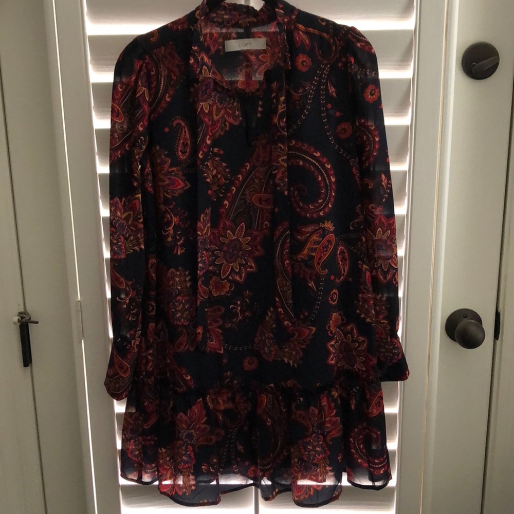 LOFT Size XS Floral Dress
